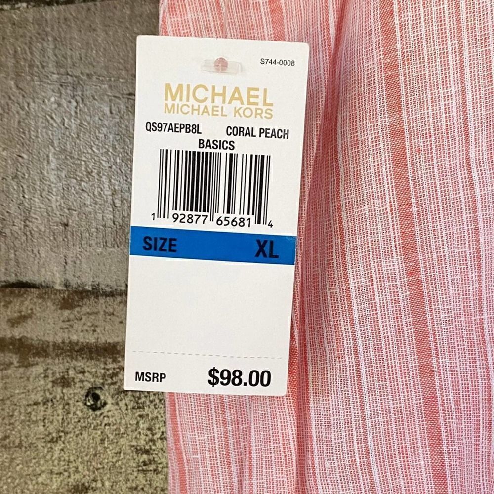 NWT Michael Kors Pink Knee Length Skirt - Picture 9 of 12